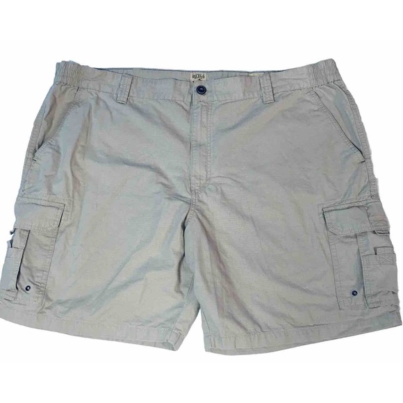 RedHead Other - Mens Size 48 Cargo Trail Shorts Tan Cotton 9 Inch Inseam Hiking Outdoor NEW